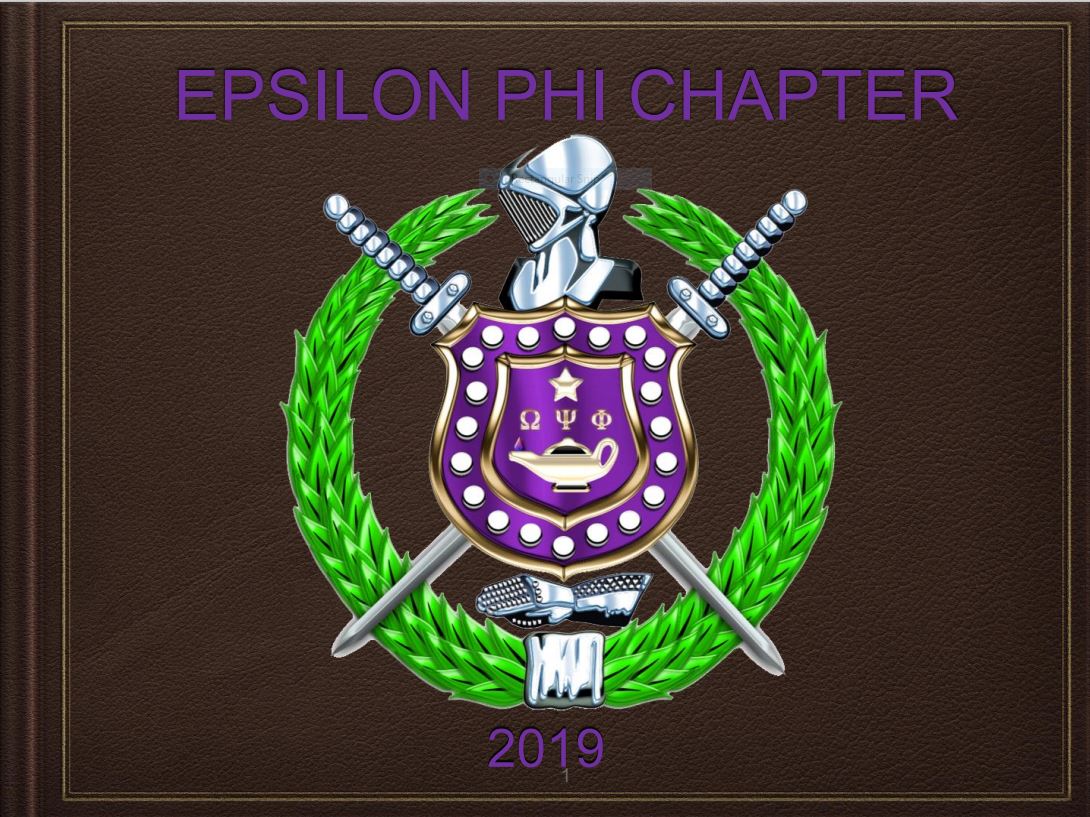 Chapter of the Year Template